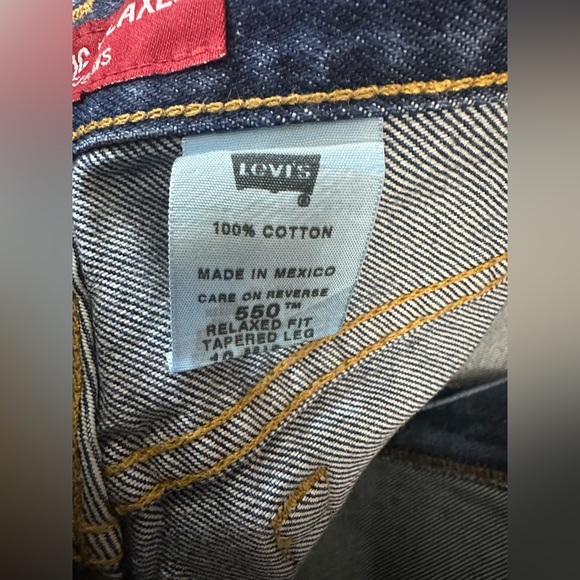 Vintage Levi’s 550 Classic Relaxed Medium Wash Jeans 12M, 90s High rise Classic - Picture 10 of 12
